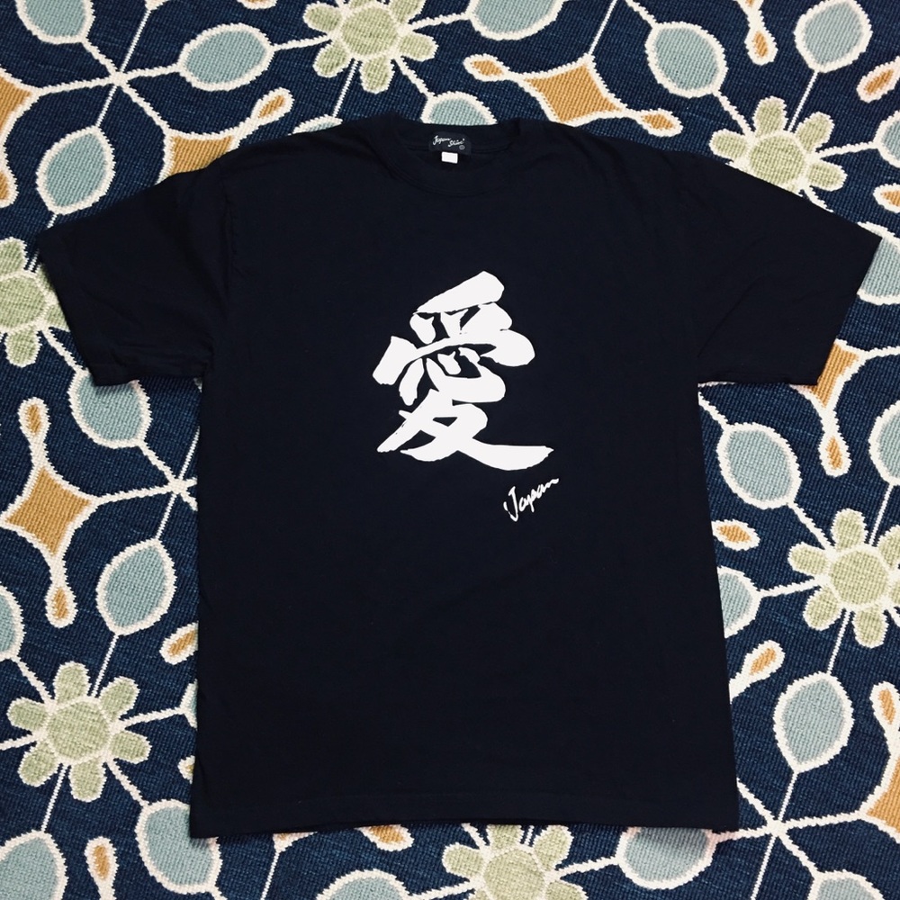 Kaos Japan T-shirt Unisex Size 2L By Japan Shine